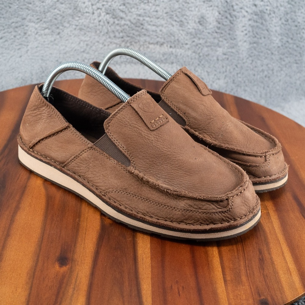 Ariat Men's Cruiser Slip-On Shoe Distressed Brown - 10033931 Mens Sz 9 EE